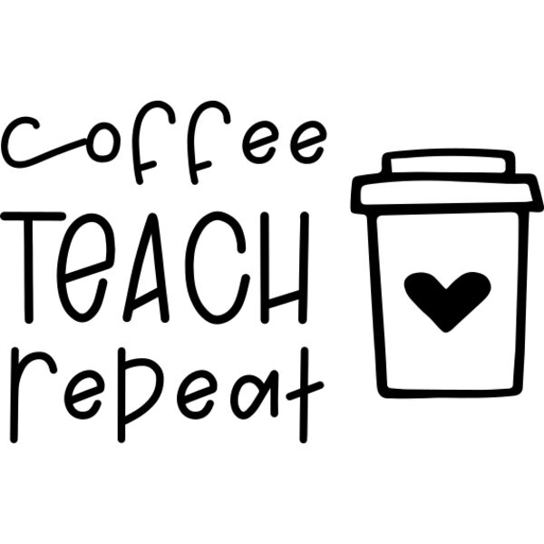 teacher bundle coffee teach repeat Thumbnail