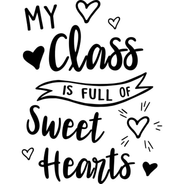 teacher bundle my class is full of sweet hearts Thumbnail