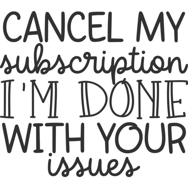 Cancel my subscription Thumbnail