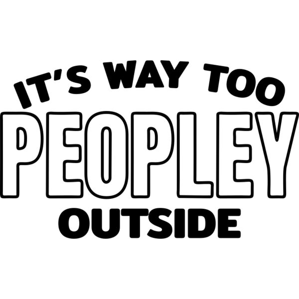 Its way too peopley Thumbnail