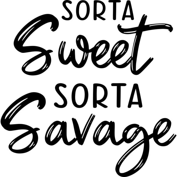 Sorta sweet sorta savage Thumbnail