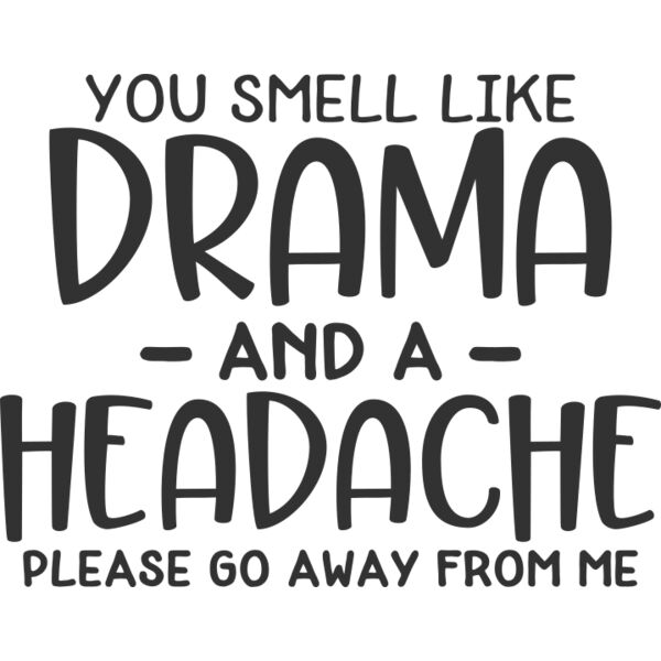 You smell like drama Thumbnail