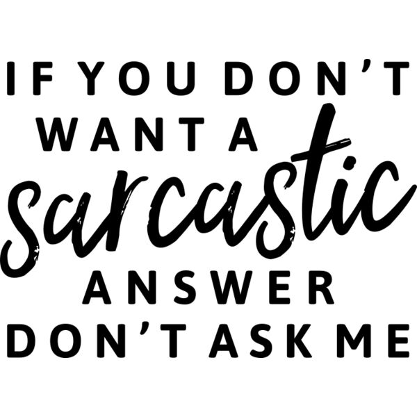 Sarcastic answer Thumbnail