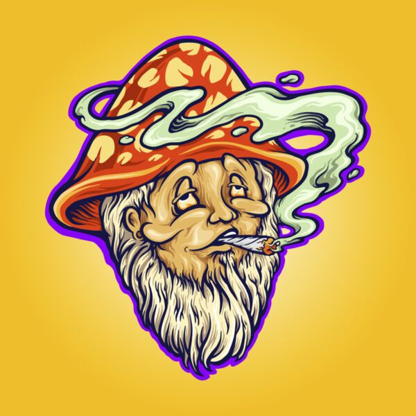 Mushrooms Witch Hat Fungus Smoking Thumbnail