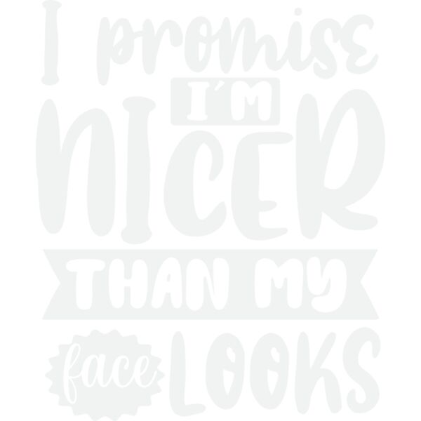 i promise im nicer than my face looks w Thumbnail