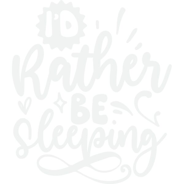 i d rather be sleeping w Thumbnail