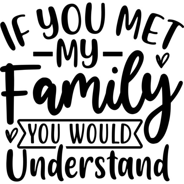 if you met my family you would understand Thumbnail