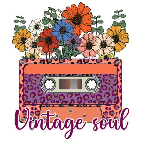 A220524 16 Vintage Soul Flower Retro Cassette Png Thumbnail