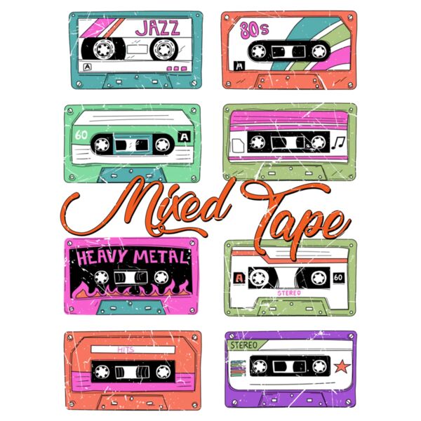 A220524 09 Mixed Tape Vintage Retro 80S Cassette Thumbnail
