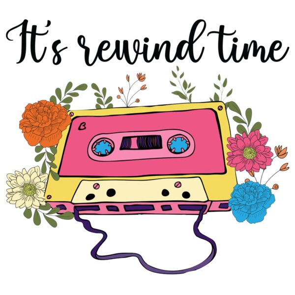 A220524 14 Cassette Tape Rewind Time Retro Png Thumbnail