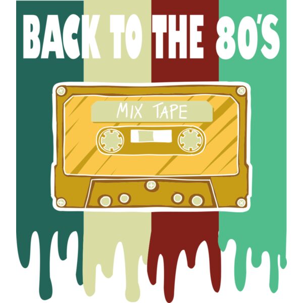 H210805 12 Back To Th 80s Cassette Tape Thumbnail