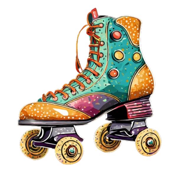 70s disco Roller skate  14  Thumbnail