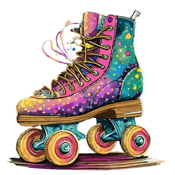 70s disco Roller skate  15  Thumbnail