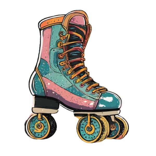 70s disco Roller skate  5  Thumbnail