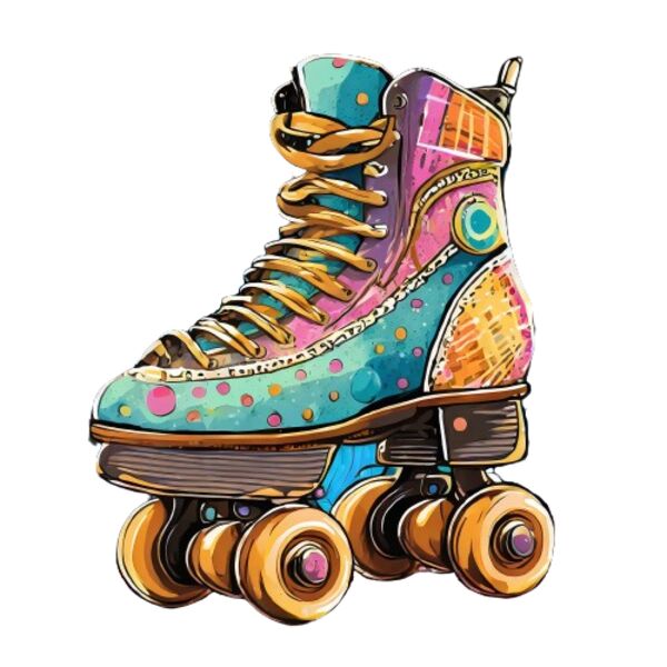 70s disco Roller skate  7  Thumbnail