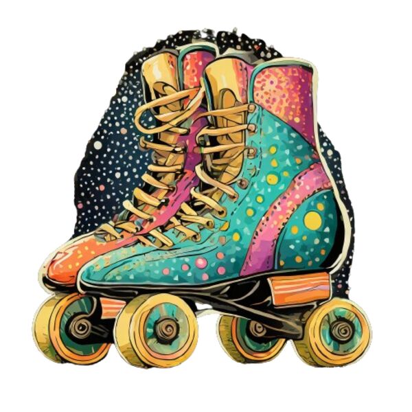 70s disco Roller skate  8  Thumbnail