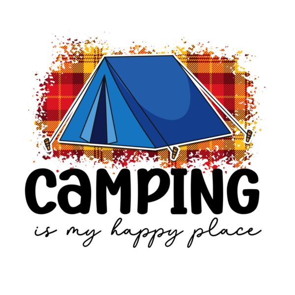 Rms0077 5 camping is my happy place Thumbnail
