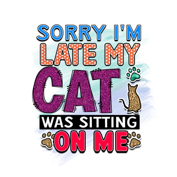 Rms0112 10 sorry i m late my cat was sitting on me Thumbnail