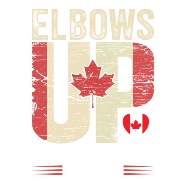 Elbows Up Canada Maple Leaf Forever Thumbnail