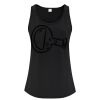 Affiliate ATC EVERYDAY COTTON LADIES' TANK TOP. Thumbnail