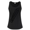Affiliate ATC EVERYDAY COTTON LADIES' TANK TOP. Thumbnail