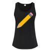 Affiliate ATC EVERYDAY COTTON LADIES' TANK TOP. Thumbnail