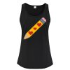 Affiliate ATC EVERYDAY COTTON LADIES' TANK TOP. Thumbnail