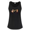 Affiliate ATC EVERYDAY COTTON LADIES' TANK TOP. Thumbnail
